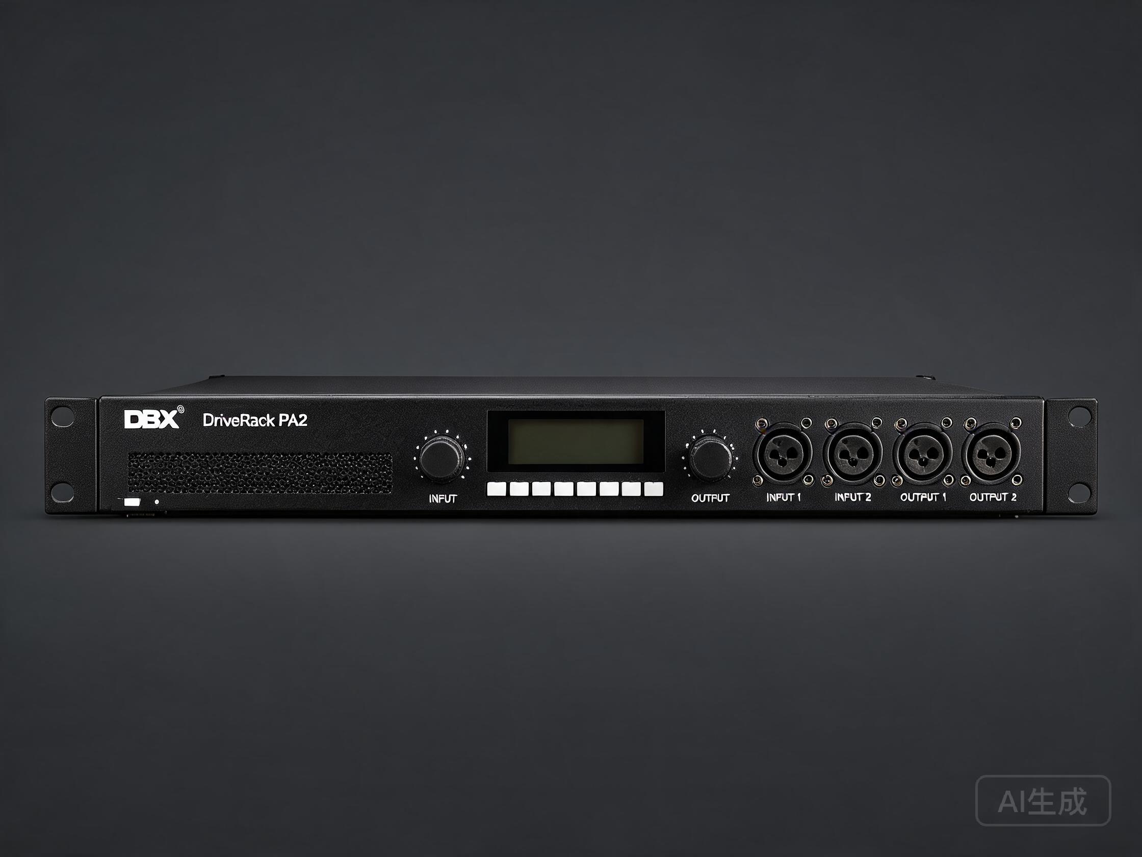 DBX DriveRack PA2 Speaker Management Processor